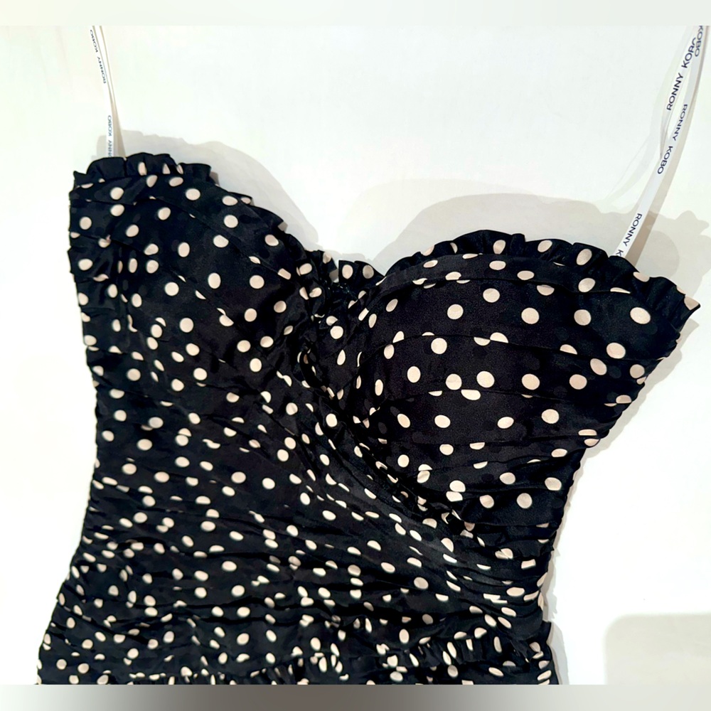NWT 🌟 Ronny Kobo Haisley Polka Dot Dress - Picture 6 of 13
